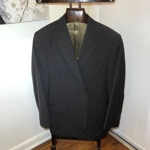 Zohreh Peerless Couture Pinstriped Wool Sport Coat